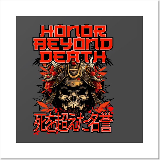 Honor beyond death Wall Art by HB Shirts